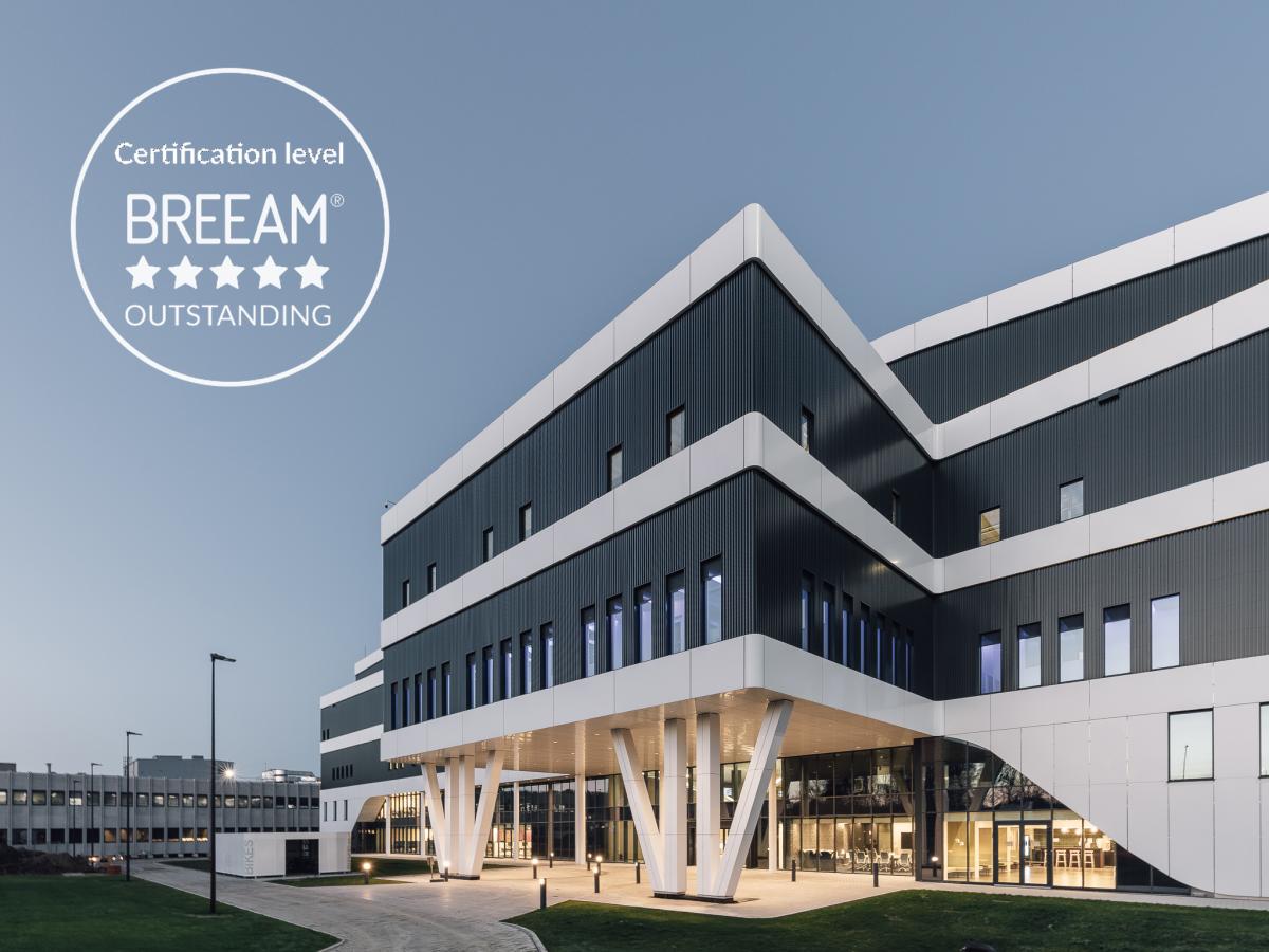 GENESIS : BREEAM 'OUTSTANDING' ! - News